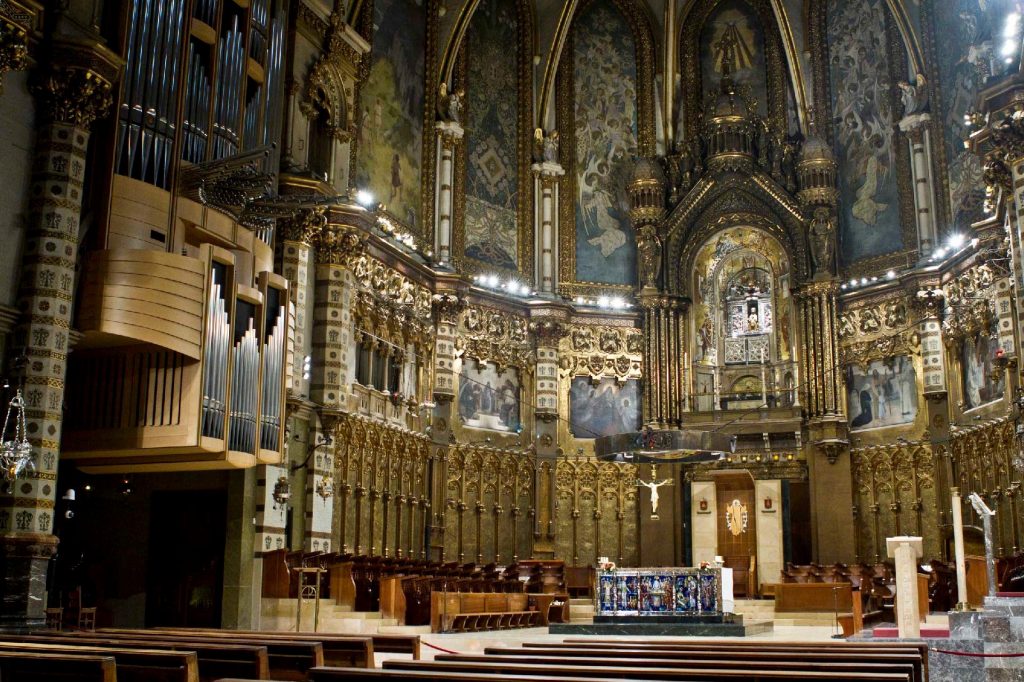Concierto de Juan de la Rubia en el Festival de órgano de Montserrat