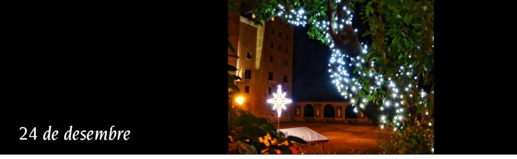 Celebracions de 24 de desembre a Montserrat