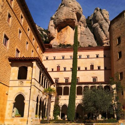 Claustre gòtic de Montserrat