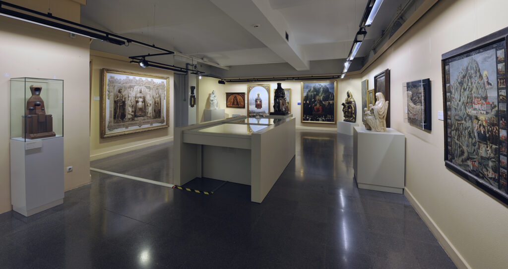 El Museu de Montserrat, obert a diari durant el mes d'agost
