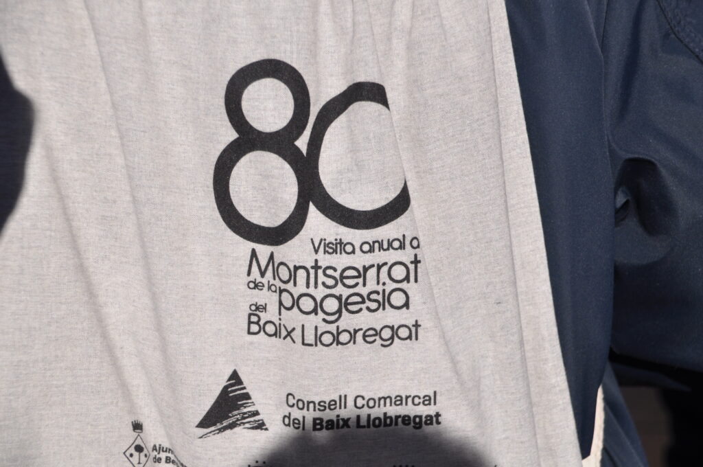 80a pujada a Montserrat de la pagesia del Baix Llobregat