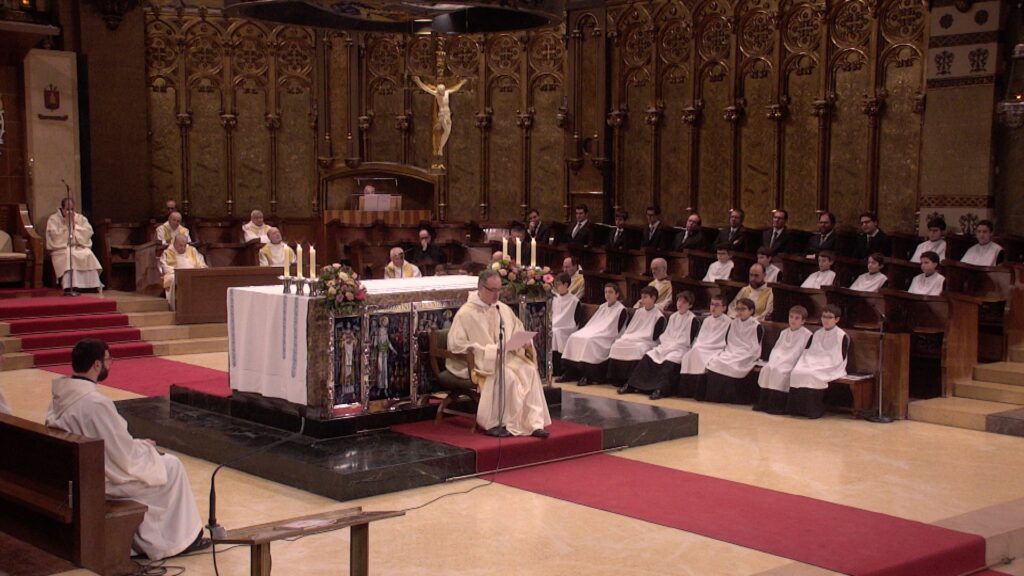 Homilia solemnitat de la Immaculada Concepció de la Verge Maria, predicada pel P. Manel Gasch i Hurios, Abat de Montserrat.