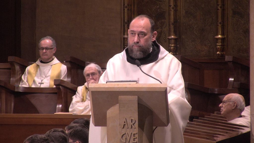 Homilía de la solemnidad de Cristo Rey, predicada por el P. Efrem de Montellà, monje de Montserrat