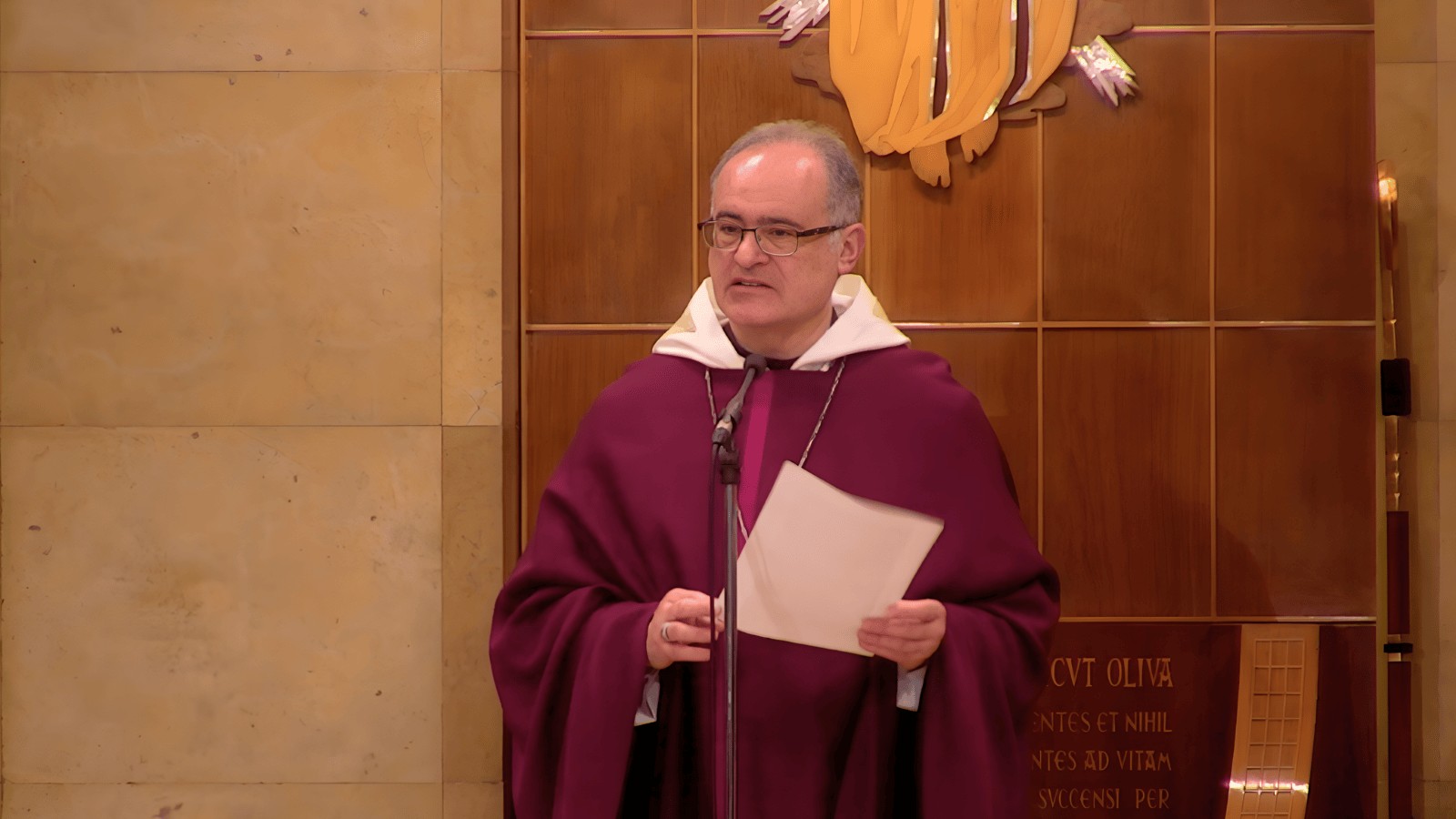 Homilia del Dimecres de Cendra, predicada pel P. Manel Gasch i Huriós, Abat de Montserrat